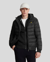 buy men's premium clothing fashion polos jackets - Lyle & Scott Men's Wadded Jacket in Olive