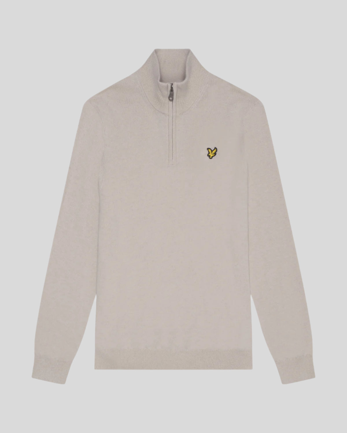 Lyle & Scott Men's Cotton Merino 1/4 Zip Jumper in Cove