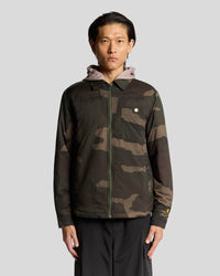 Camouflage Insulated Overshirt