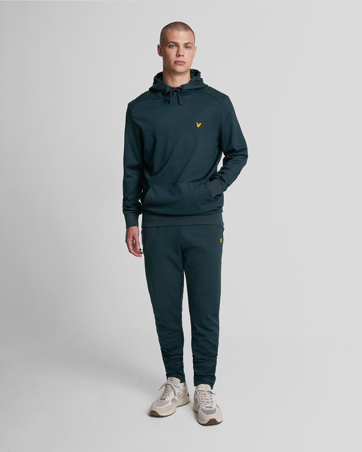 Lyle Scott Men's Sports Fly Fleece Trackies in Dark Navy