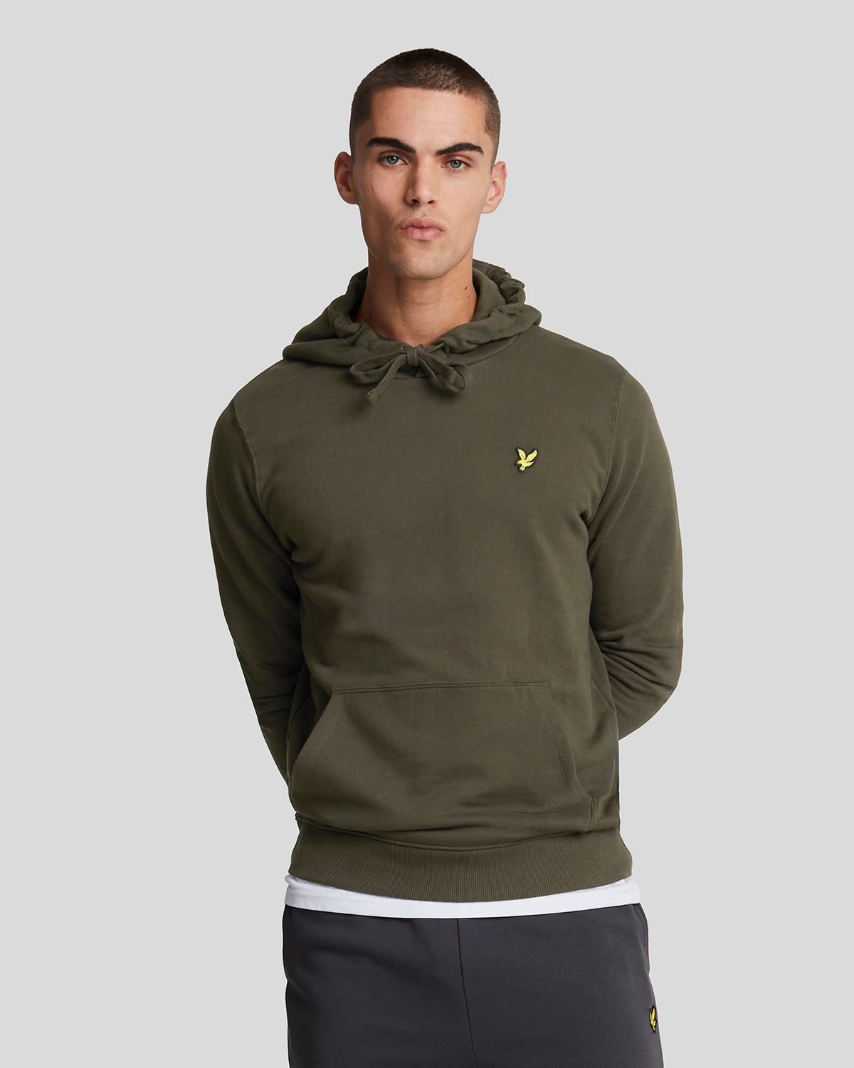 Lyle u0026 Scott Mens Olive Pullover Hoodie – Lyle u0026 Scott UK