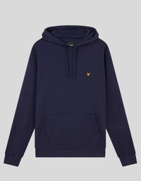 buy men's premium clothing fashion polos jackets - Lyle & Scott Men's Pullover Hoodie Plus in Navy