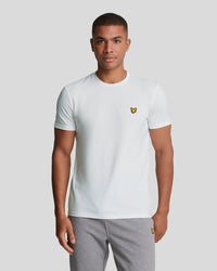 buy men's premium clothing fashion polos jackets - Lyle & Scott Men's Sports Short Sleeve Martin T-Shirt in White