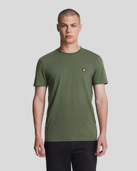 buy men's premium clothing fashion polos jackets - Lyle & Scott Men's Sports Short Sleeve Martin T-Shirt in Cactus Green