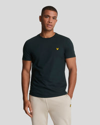 buy men's premium clothing fashion polos jackets - Lyle & Scott Men's Sports Short Sleeve Martin T-Shirt in Dark Navy