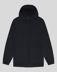 buy men's premium clothing fashion polos jackets - Lyle & Scott Men's Tonal Eagle Fleece Back Softshell Jacket in Jet Black
