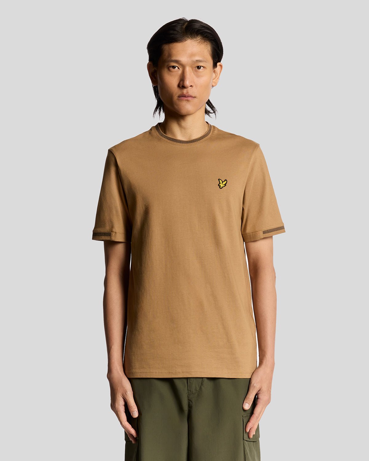 Birdseye Half Tipped T-Shirt – Lyle Scott