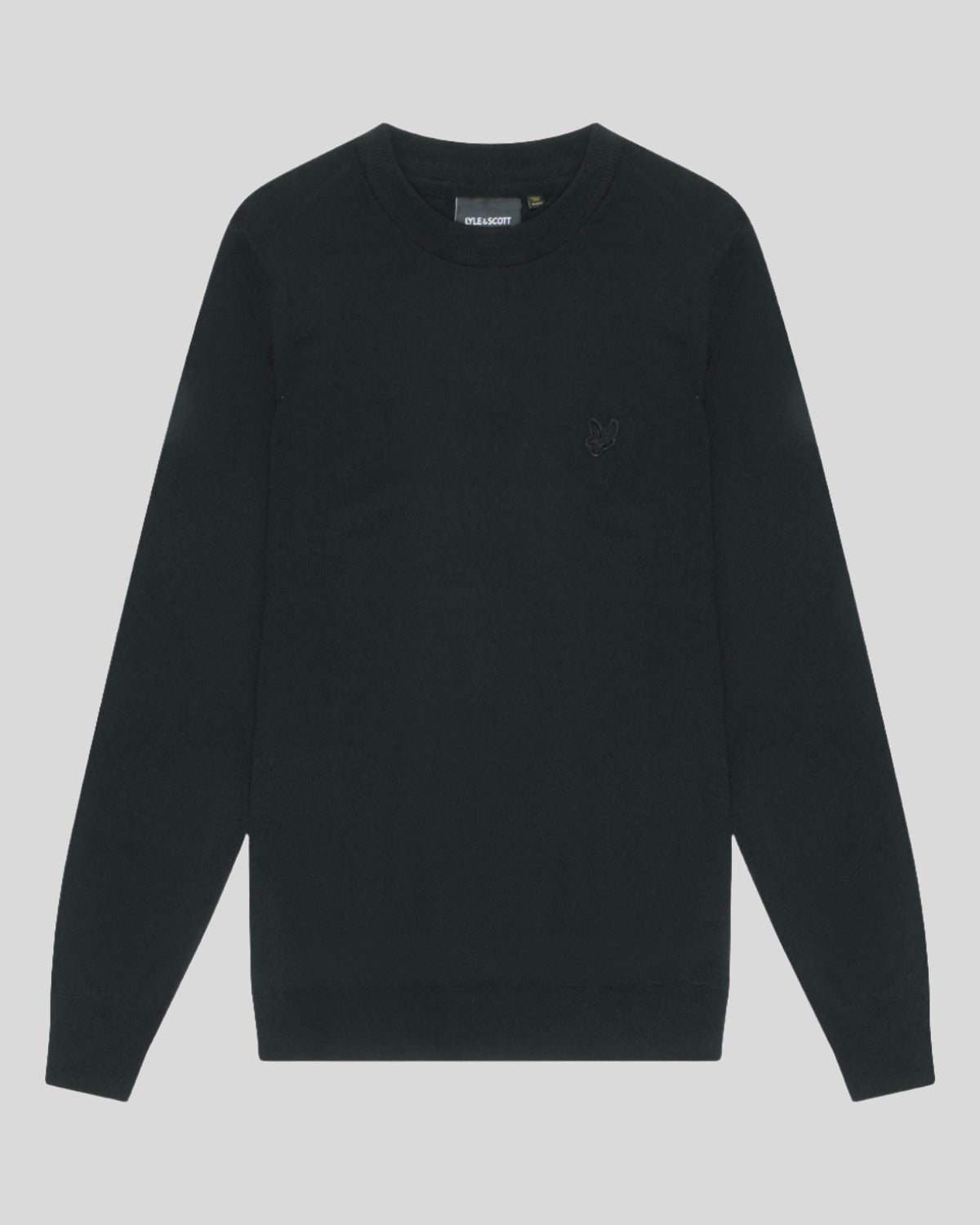 LYLE & SCOTT ✕ malbon　クルーネックニット　サイズM Lyle & Scott Men's Cotton Merino Turtleneck Jumper in Dark Navy