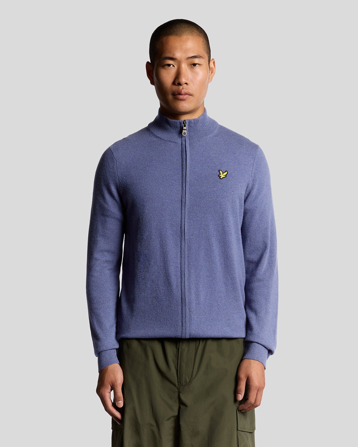 Lambswool Blend Zip Cardigan – Lyle Scott