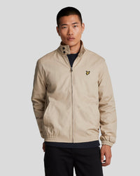 buy men's premium clothing fashion polos jackets - Lyle & Scott Men's Harrington Jacket in Stone