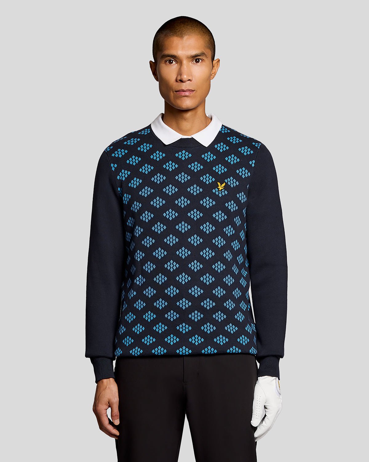 argyle sweater golf slipover jumpers