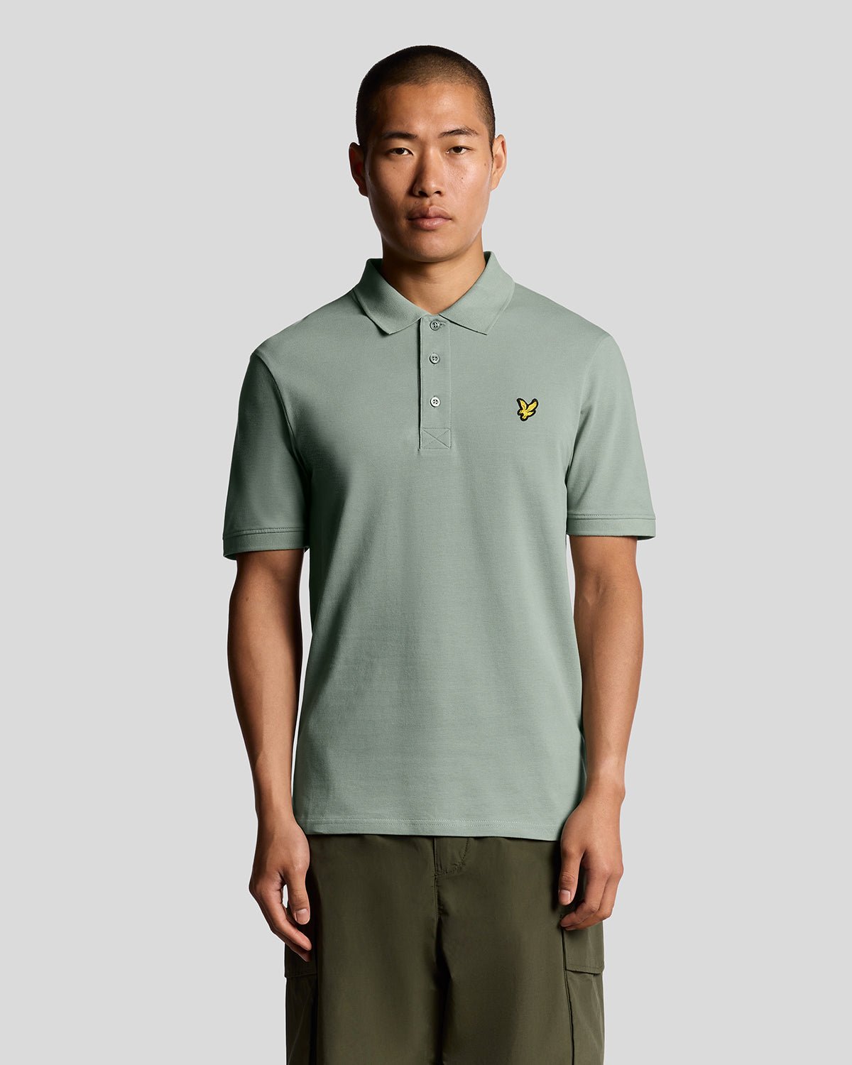 LYLE AND SCOTT MENS TOP COTTON SIZE L ( LABEL XL ) VGC ..a
