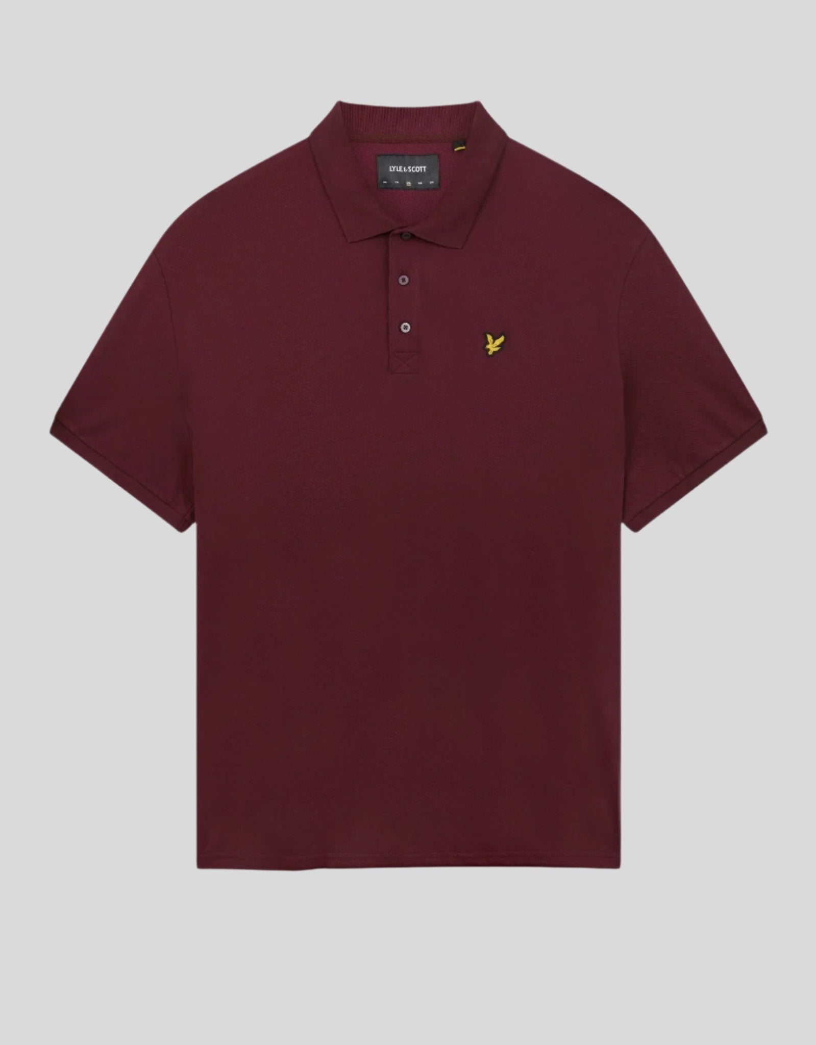 T-shirt Homme LYLE & SCOTT Rouge – Taille M, Coton, Style Retro Casual