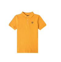 Lyle & Scott kids polo shirt autumn blaze