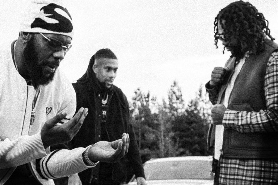 Een kijkje achter de schermen van een culturele fusie: onze ervaring met Alex Iwobi, Ramz en ODUMODUBLVCK - Lyle & Scott