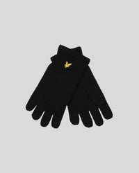 men's premium clothing fashion polos jackets -  Lyle & Scott Racked Rib Gloves 