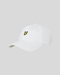 Lyle & Scott Mens White Baseball Cap 