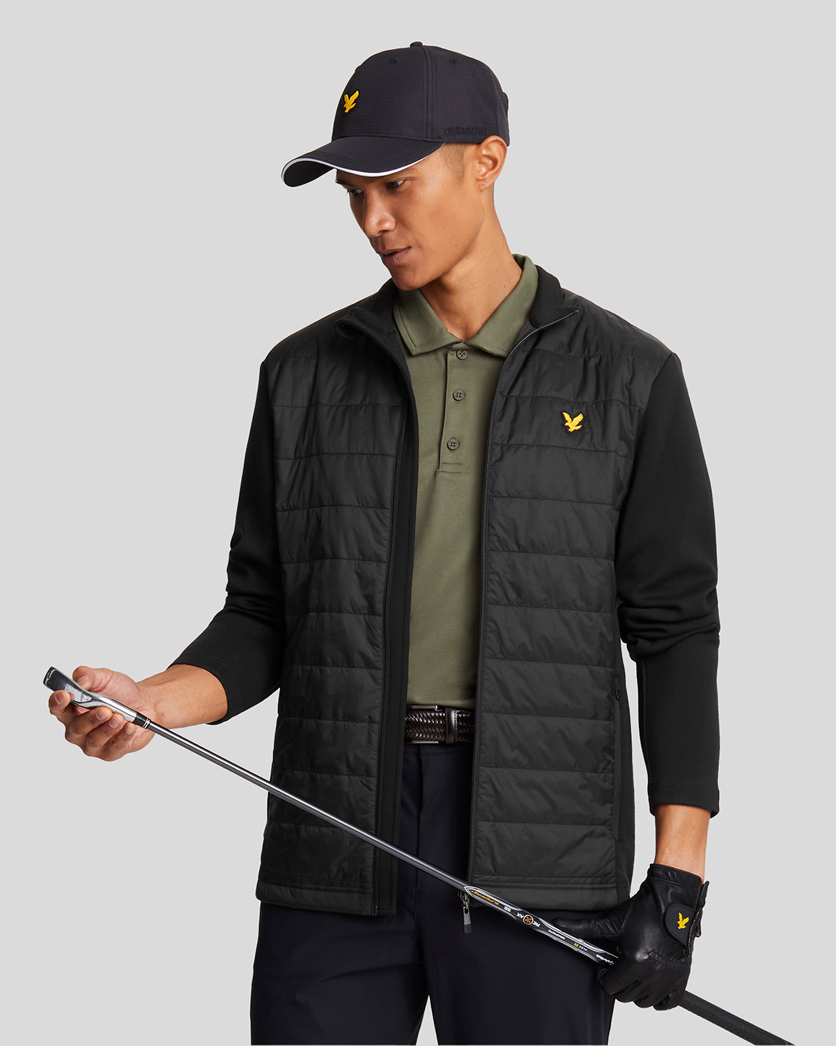 Under armour quilted golf jacket hotsell
