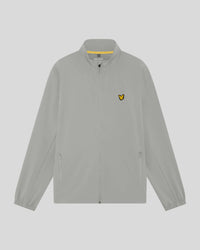 Front of Lightweight Packable Jacket in Ultimate Grey