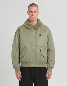 Aviator-Jacke mit Kapuze