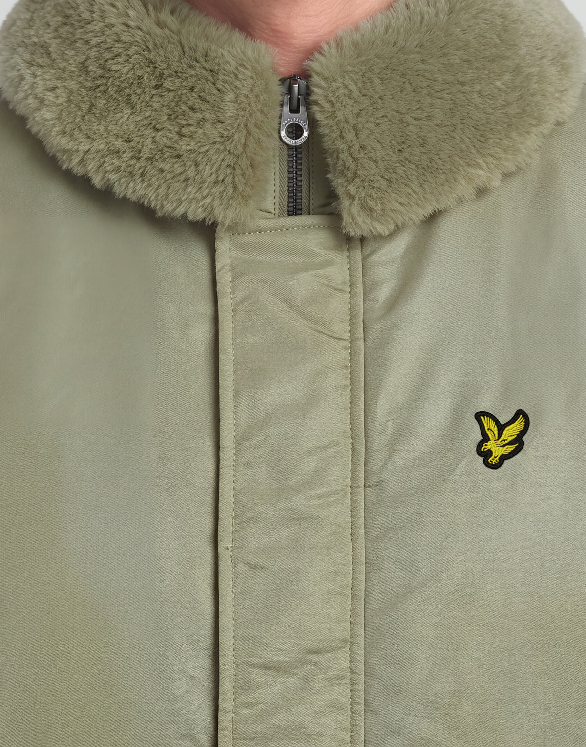 Aviator-Jacke mit Kapuze