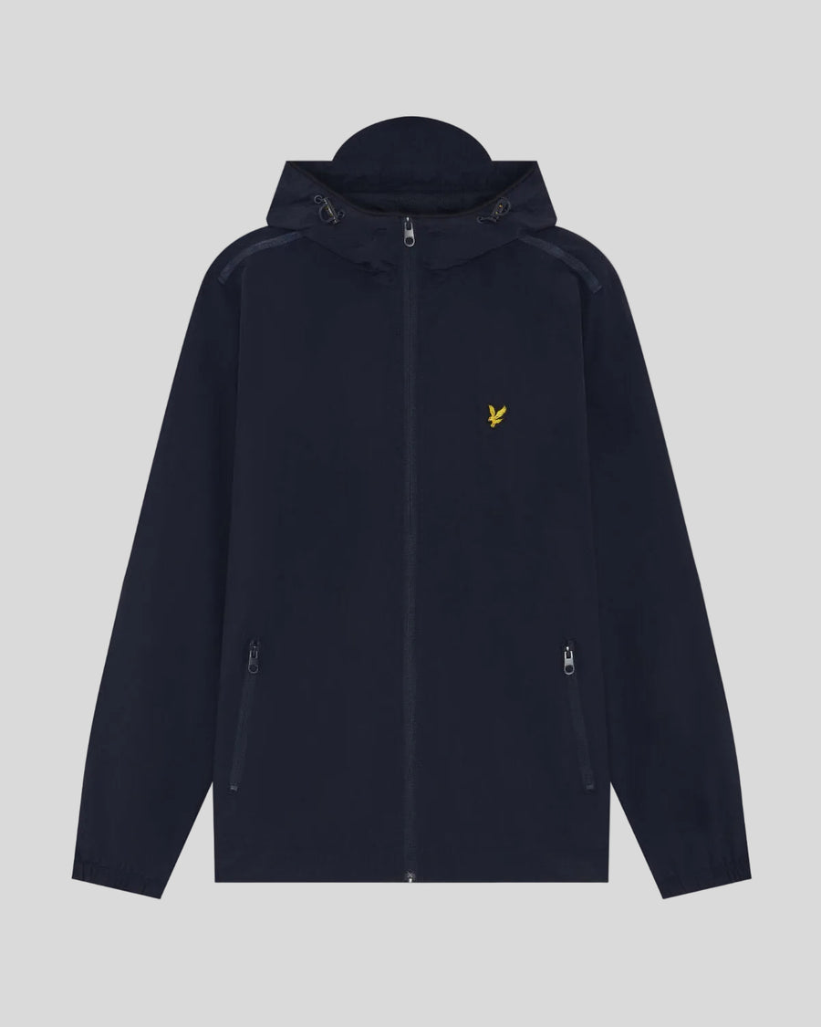Veste à capuche imperméable avec bandes de renfort