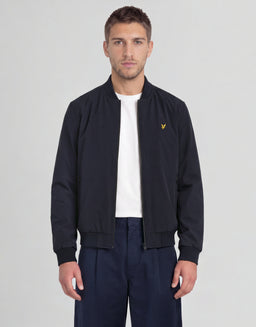 Gepolsterte Bomberjacke aus Nylon