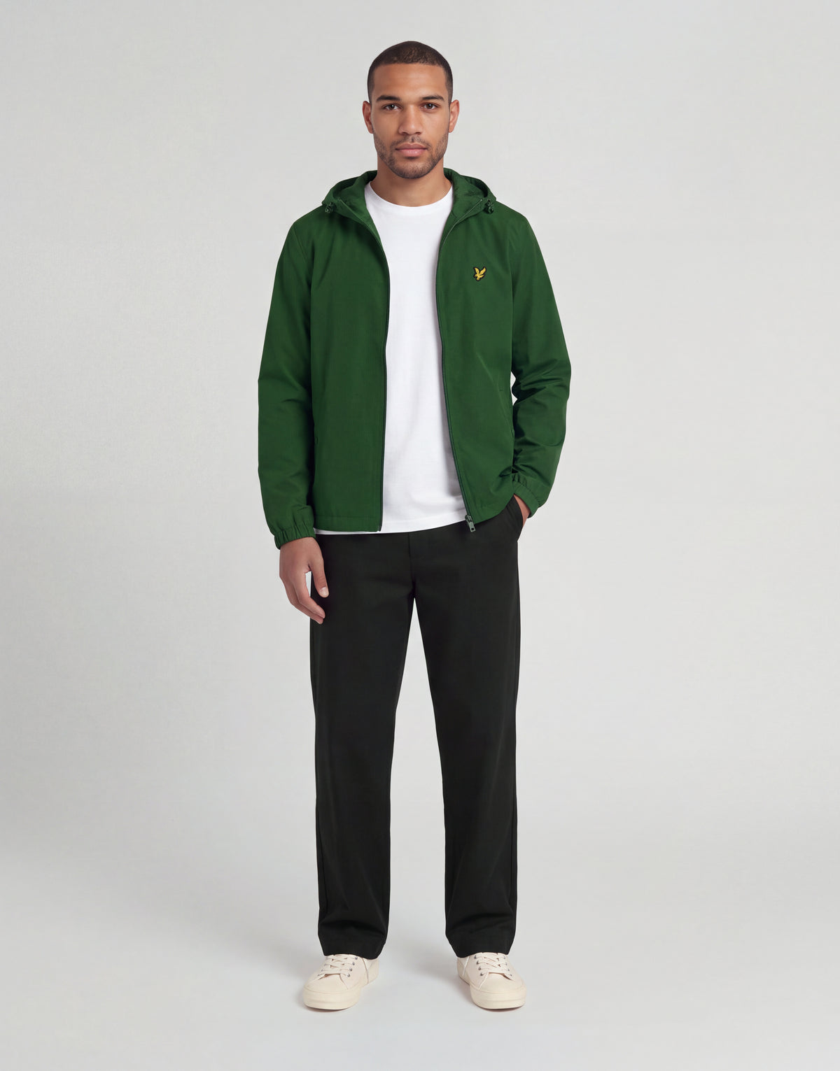 Water Resistant Hooded Jacket