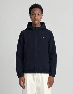 Chaqueta con capucha y cremallera para niños
