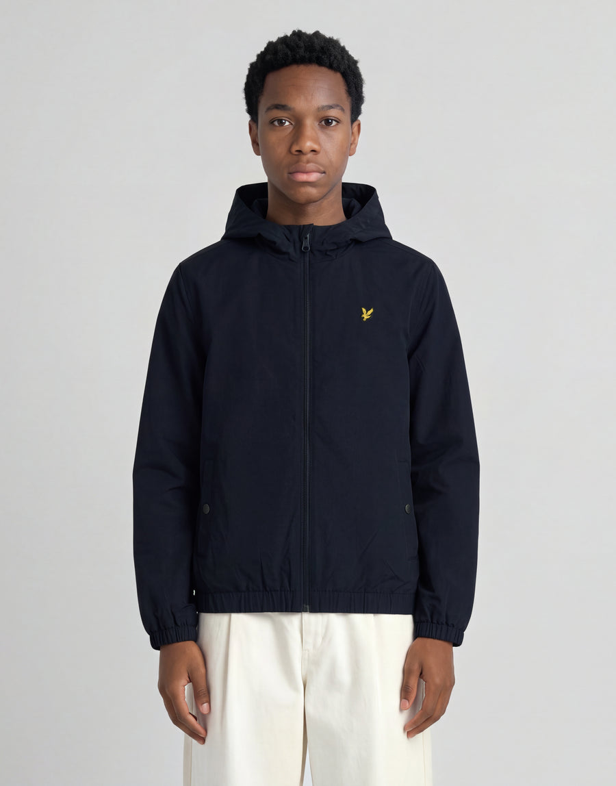 Chaqueta con capucha y cremallera para niños