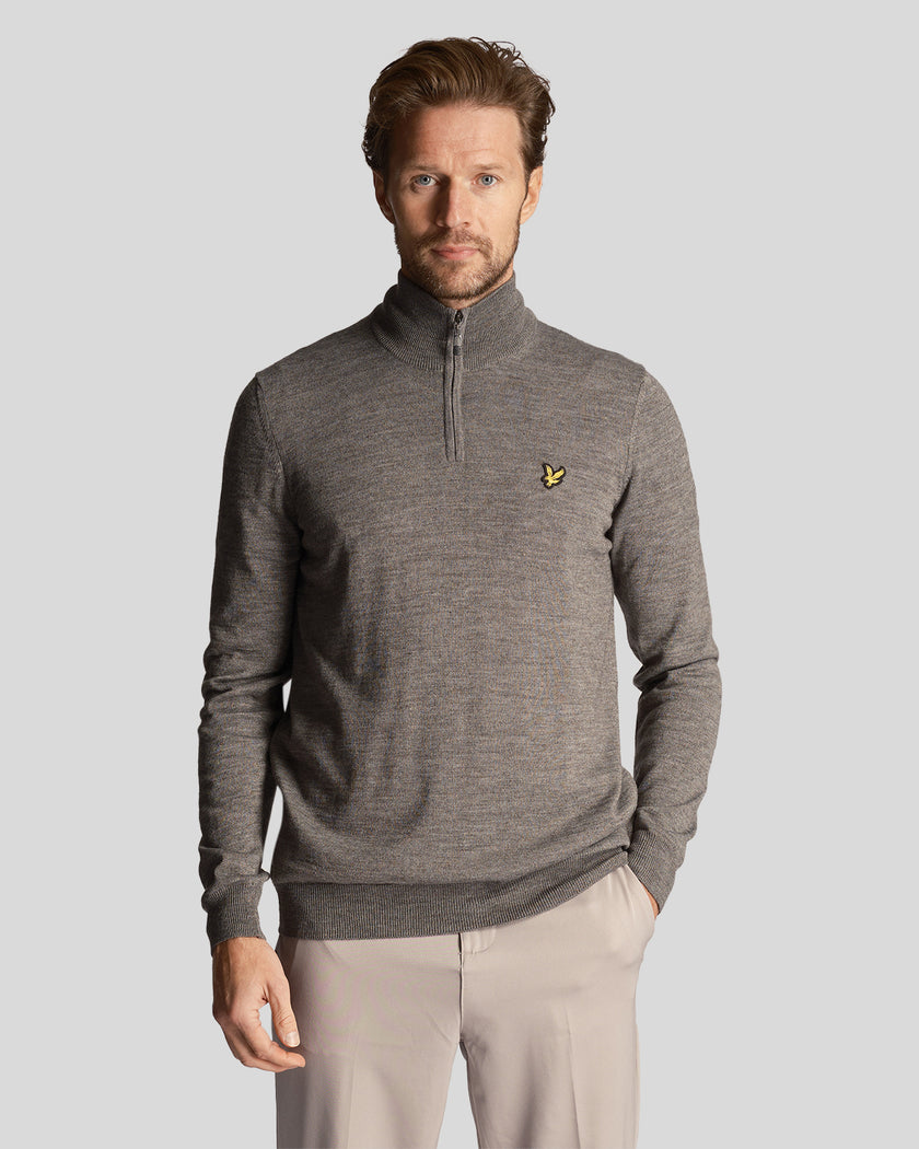 Lyle & Scott Croft Golf Mens Grey Sweater main image 0