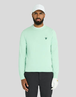Green Eagle Sweatshirt aus Baumwollmischung mit Rundhalsausschnitt