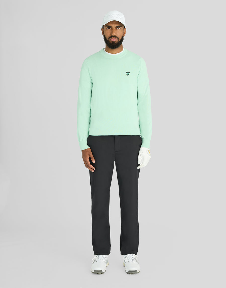 Green Eagle Sweatshirt aus Baumwollmischung mit Rundhalsausschnitt