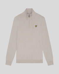 Cotton Merino 1/4 Zip Jumper