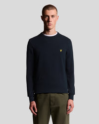 Cotton Crew Neck Jumper