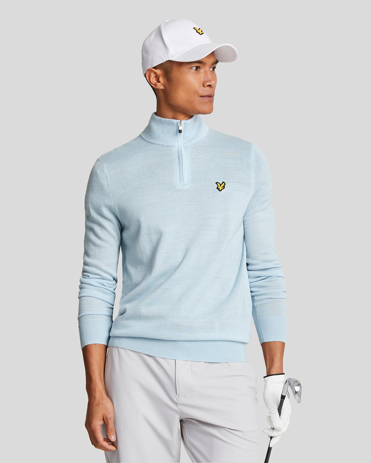 Lyle and scott shortlived merino jumper
