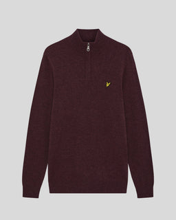 Lambswool Blend 1/4 Zip Jumper