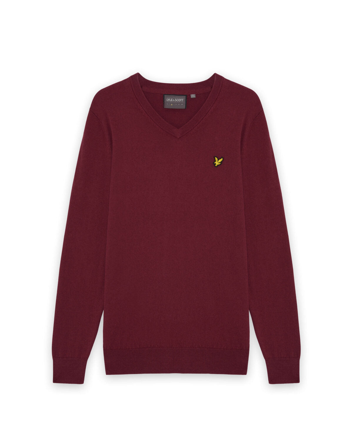 Cotton Blend V-Neck Jumper