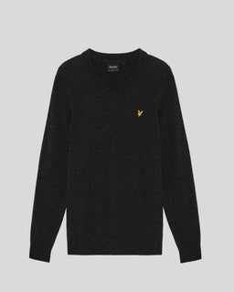 Lambswool Blend V-Neck Jumper
