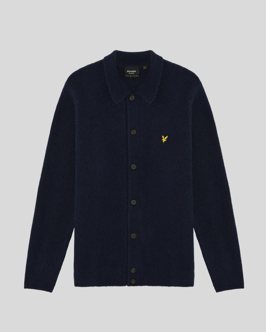 Flat shot of Knitted-Shirt in Dark Navy