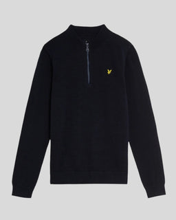Pull à col zippé