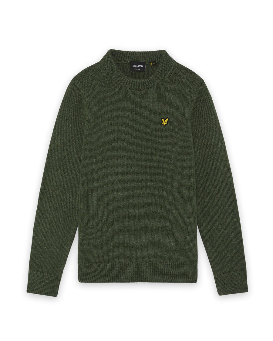 Textured Crew Neck Jumper