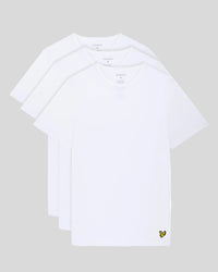 Flat shot of Pack Lounge-T in Shirts White