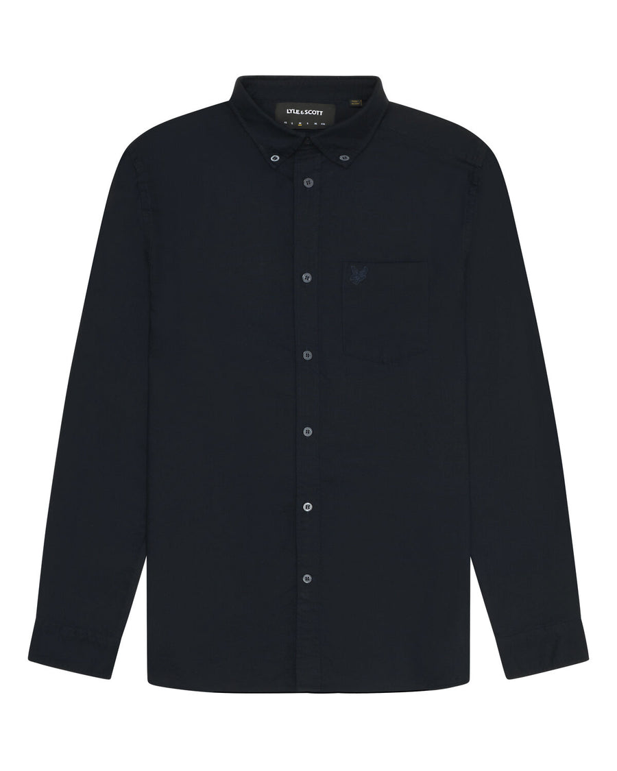 Tonal Button Down Oxford Shirt