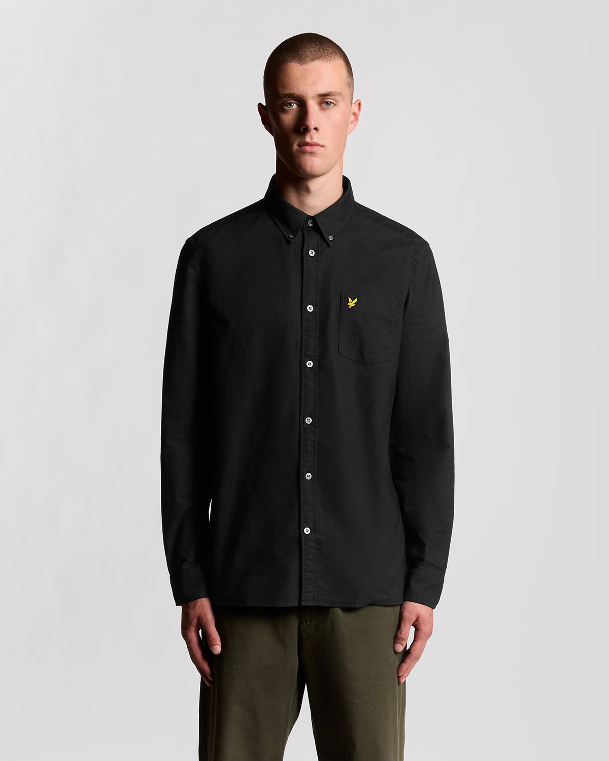 Cotton Button Down Oxford Shirt