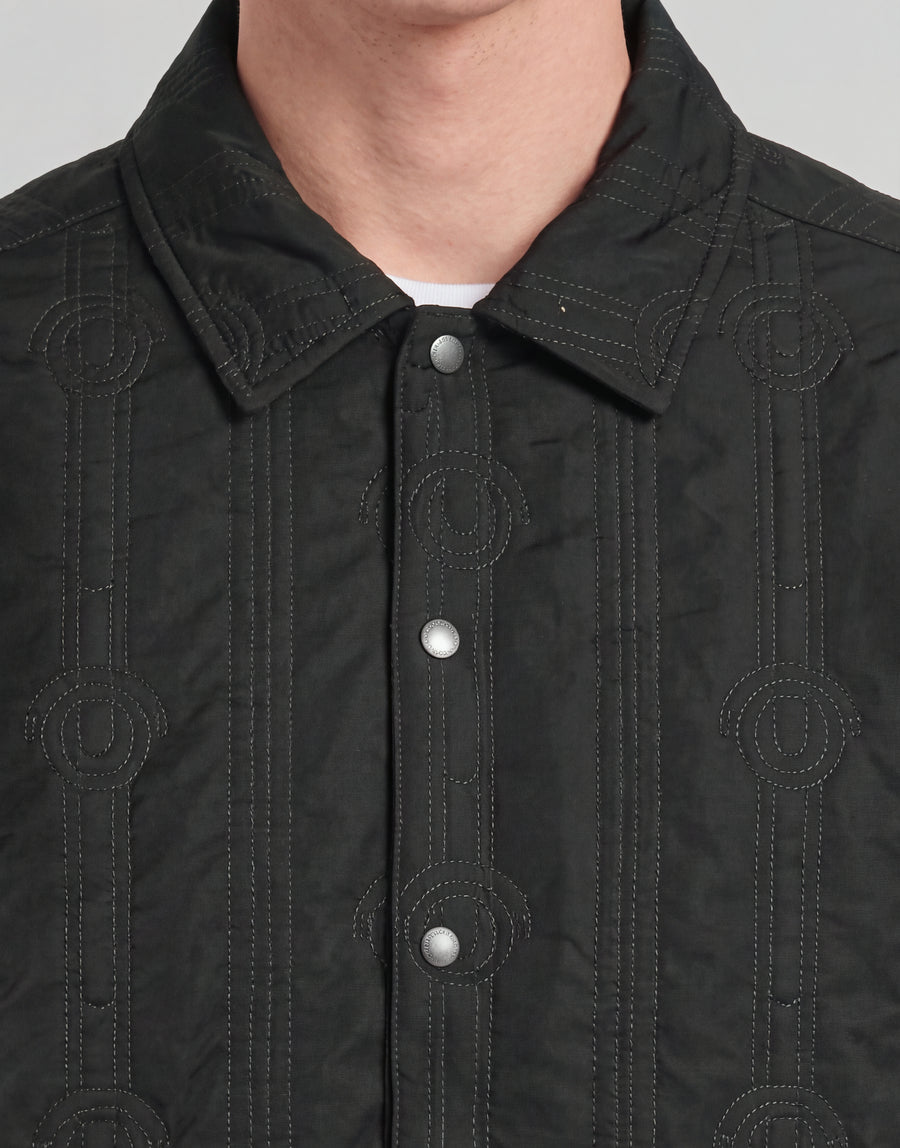 Lightweight Quilted Overshirt
