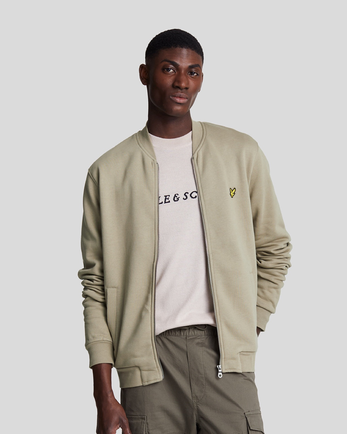 Jersey bomber jacket mens deals