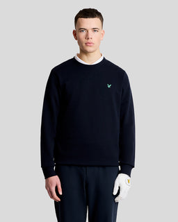 Green Eagle Sweatshirt aus Baumwolle mit Rundhalsausschnitt