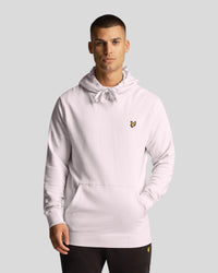 buy men's premium clothing fashion polos jackets -  Lyle & Scott Men's Pullover Hoodie in Light Pink