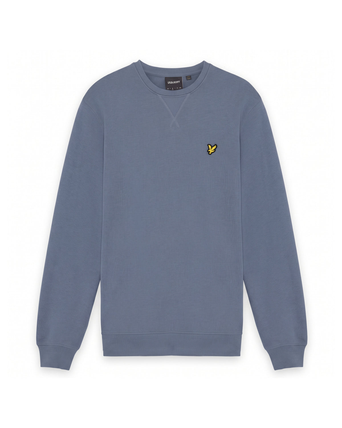 Sudadera de algodón con cuello redondo